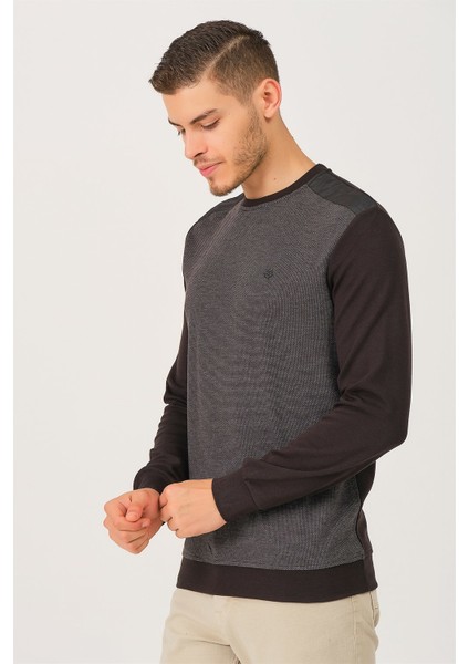 V3401 Dewberry Dio Rise Erkek Sweatshirt-Siyah fırsatları