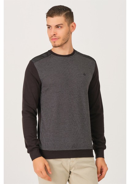 V3401 Dewberry Dio Rise Erkek Sweatshirt-Siyah indirimleri