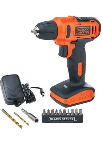 Black Decker Akülü Vidalama 12 VOLT-LD12SP