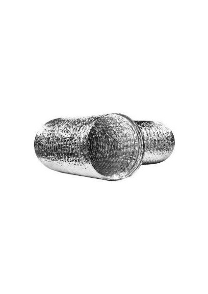 İzolesiz Alüminyum Flexible Hava Kanalı Ø68 mm (10mt/KT)