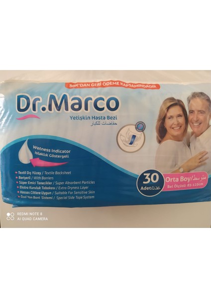 Dr. Marco M Beden 30 Lu Bel Bantlı