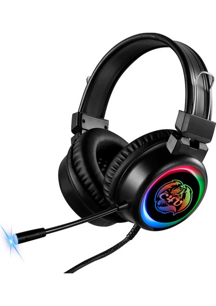 C4U Dragon 3.5mm RGB Stereo Oyuncu Kulaklık+Mikrofon