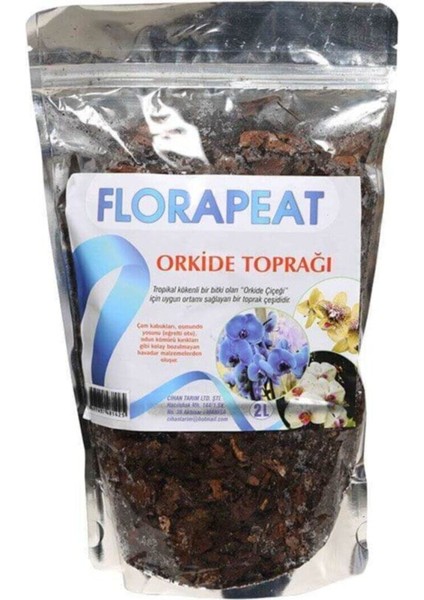 Torf Doğal Humuslu Orkide Toprağı 2 Litre