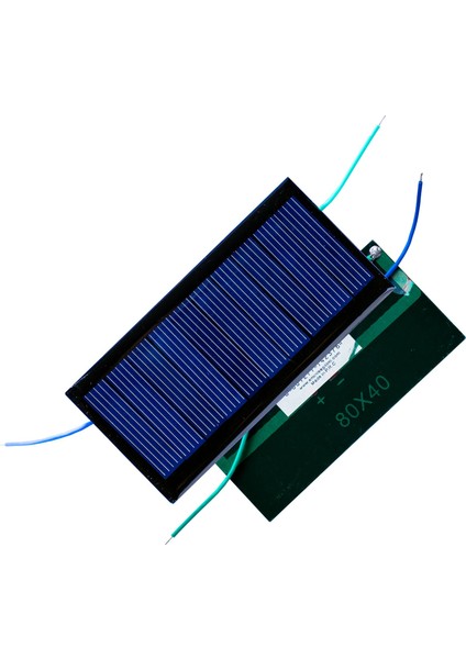 Mini Güneş Enerji Paneli 40 x 80mm