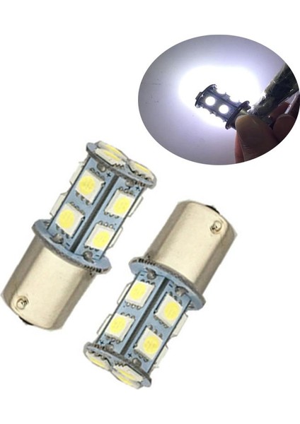 Tek Duy Düz Tırnak LED Ampul 13 Smd 3 W 12 V Beyaz fiyatları