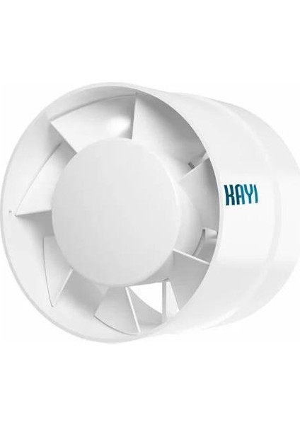 tes YUF125 Havalandırma Fanı 125MM Boru Tipi Çapı / 190 M3/h Güç 18 W Devir 2800