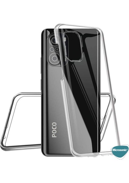 Xiaomi Redmi K40 Pro Kılıf 6 Tarafı Tam Full Koruma 360 Clear Soft Şeffaf