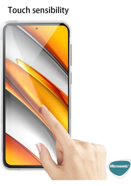 Xiaomi Redmi K40 Pro Kılıf 6 Tarafı Tam Full Koruma 360 Clear Soft Şeffaf