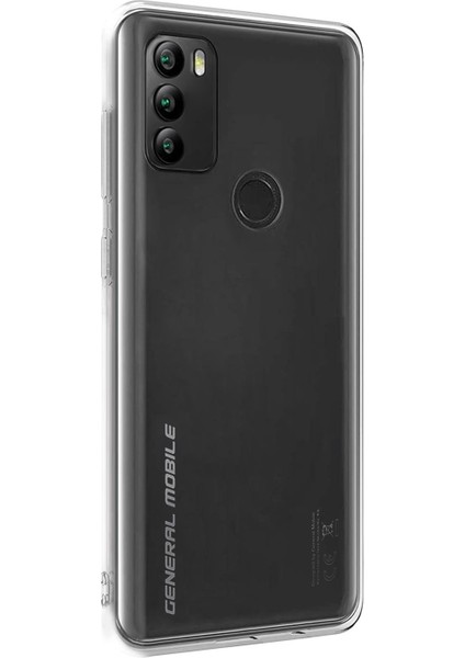 General Mobile Gm 21 Plus Kılıf Transparent Soft Beyaz fiyatları