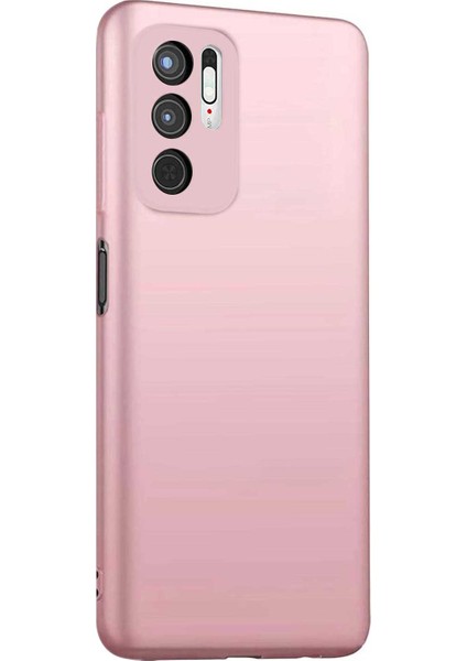 Matte Silicone Xiaomi Redmi Note 10 5g Kılıf Rose Gold