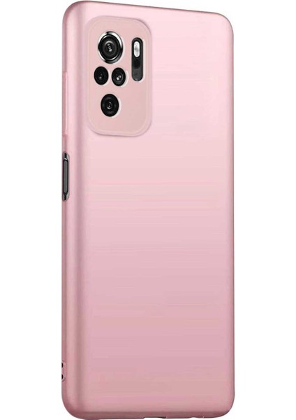 Matte Silicone Xiaomi Redmi Note 10S Kılıf Rose Gold fiyatları