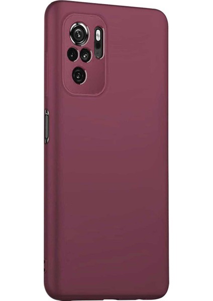 Matte Silicone Xiaomi Redmi Note 10S Kılıf Mor fiyatları