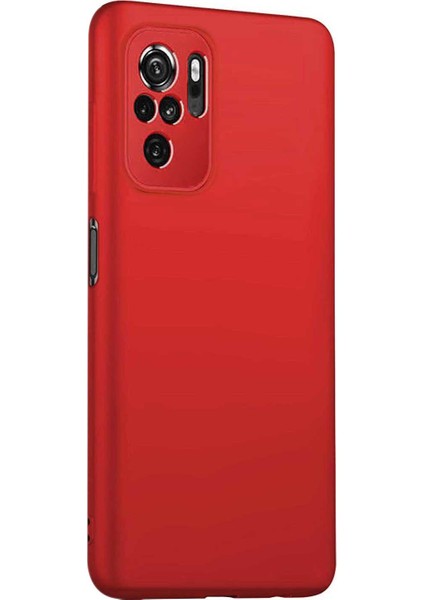 Matte Silicone Xiaomi Redmi Note 10S Kılıf Kırmızı fiyatları