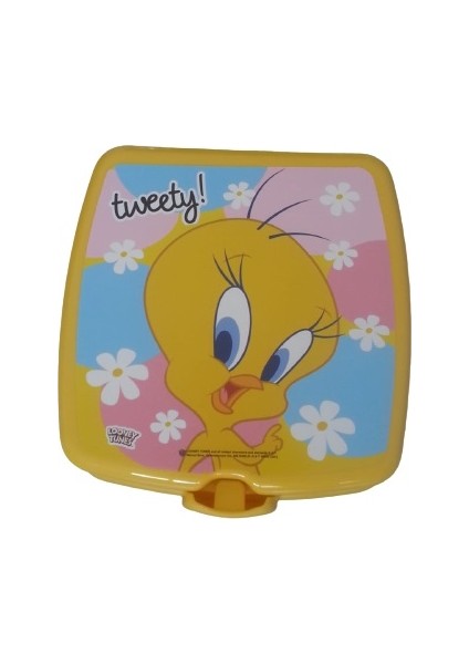 Lisanslı Tweety Plastik Beslenme Kabı Kutusu