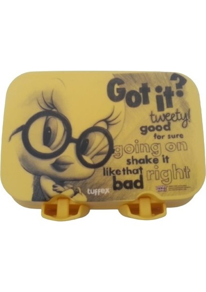 Lisanslı Tweety Master Lunch Box Plastik Beslenme Kabı Kutusu fırsatları