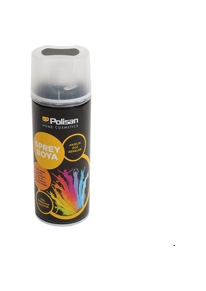 Akrilik Sprey Boya 400 ml Mat Beyaz 6 Adet