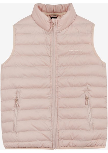 W Essential Vest Kadın Light Camel Yelek - S212262-230