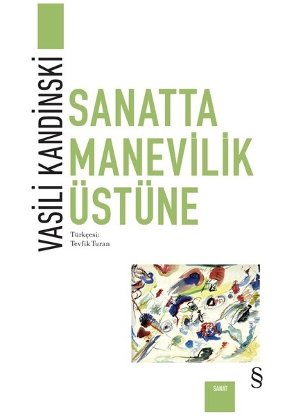 Sanatta Manevilik Üstüne - Vasili Kandinski