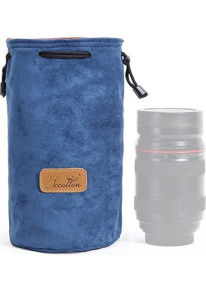 Taşınabilir Slr Lens Çantası Mikro Tek Kamera Çantası - Mavi ( Yurt Dışından )