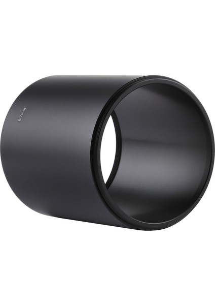 Orta Telefoto Lens Için 67MM Konu Tipi Düz Tüp Full Metal Lens Hood Gölge(Yurt Dışından) modelleri