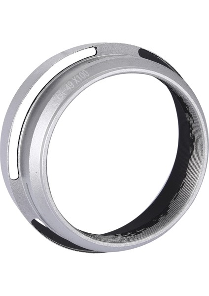 Fujifilm X100 Için 49MM Metal Havalandırmalı Objektif Kapağı (Gümüş)(Yurt Dışından) fırsatları
