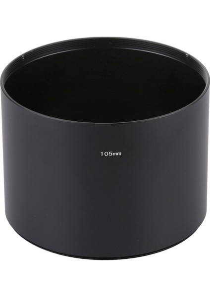 Orta Telefoto Lens Için 105MM Konu Tipi Düz Tüp Full Metal Lens Hood Gölge(Yurt Dışından) fiyatları