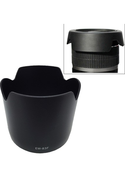 Canon Kamera Ef 24-70MM F / 2.8l Usm Lens Için EW-83F Parasoley Gölge(Yurt Dışından)