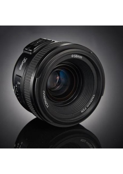 YongnuoYN35MM F2N 1: Nikon Dslr Kamera 2 Af / Mf Geniş Açı Sabit / Prime Otomatik Odak Lens (Yurt Dışından)