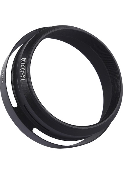 49MM Metal Bacalı Fujifilm X100 Için Parasoley (Siyah)(Yurt Dışından) fırsatları