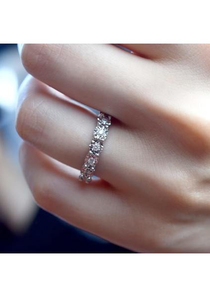 0.32 Ct. Beyaz Tamtur Pırlanta Yüzük
