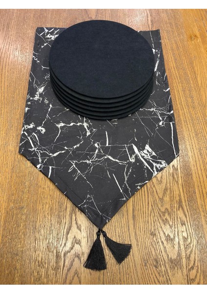 Siyah Mermer Runner Supla Takım modelleri
