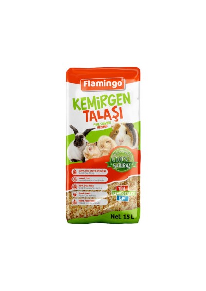 Kemirgen Için Talaş 15 Lt