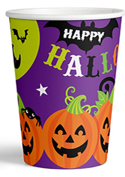 Halloween Temalı Karton Bardak 8'li fiyatları