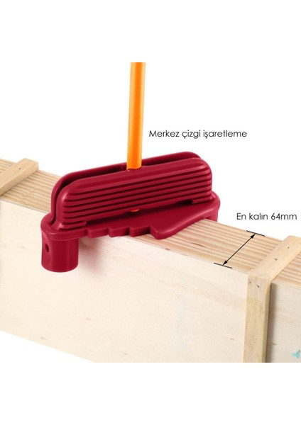 Wood 0118 Abs Merkez Işaretleme Aparatı