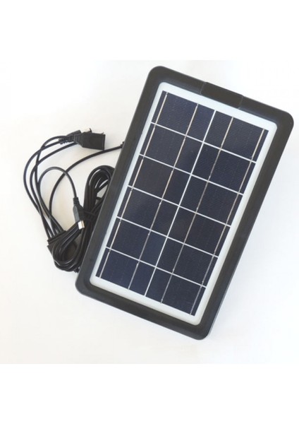 Mini Polikristal Solar Güneş Paneli Şarj Cihazı USB Power Bank