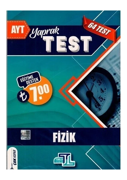 Tümler Yayınları YKS AYT Yaprak Test Fizik - 2022