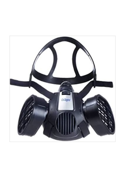 X-Plore 3300 Yarım Yüz Gaz Maskesi + 2 Adet A1B1E1K1 Abek1 (6738816) Filtre
