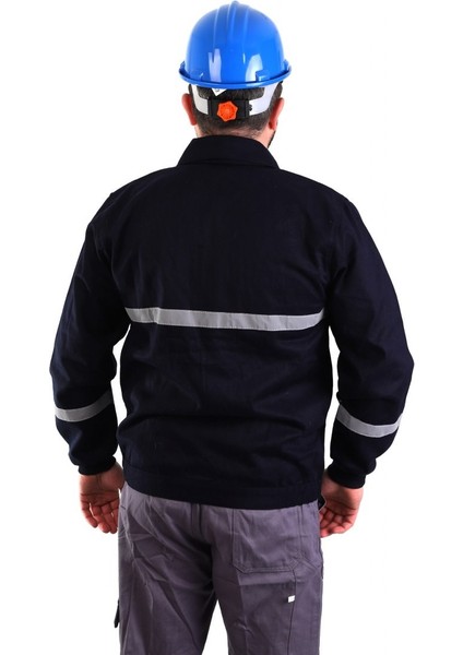Eserıs Gabardin Astarsız Ince Mont Reflektörlü Lacivert fiyatları
