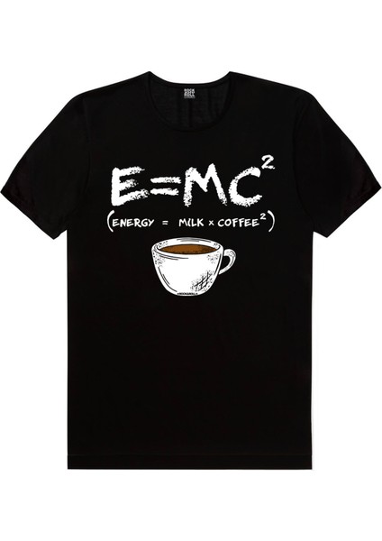 Enerjik Kahve Siyah Kısa Kollu Erkek T-Shirt fiyatları