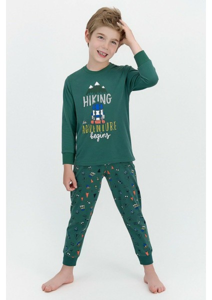 2524-G Erkek Çocuk Pijama Takımı