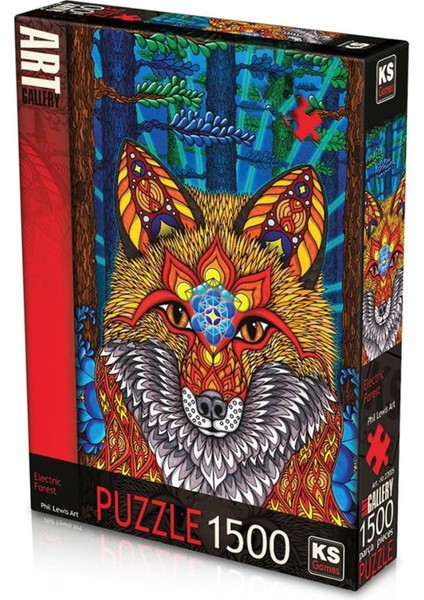 Ks Oyuncak Ks Electric Forest 1500 Parça Puzzle