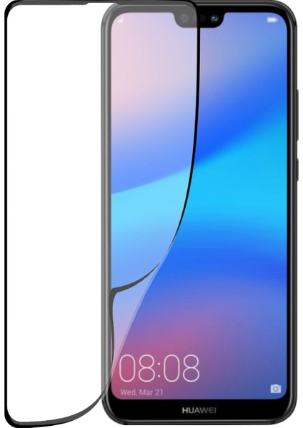 Caseworld Huawei P20 Lite Fiber Nano Tam Kaplayan Ekran Koruyucu Esnek Cam