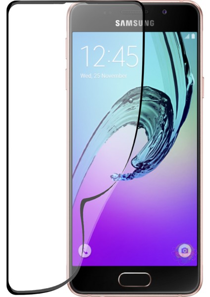 Caseworld Samsung Galaxy A3 2016 Fiber Nano Tam Kaplayan Ekran Koruyucu Esnek Cam