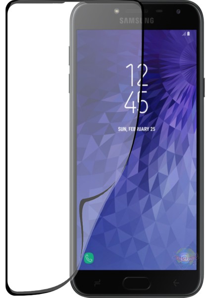 Caseworld Samsung Galaxy J4 Fiber Nano Tam Kaplayan Ekran Koruyucu Esnek Cam