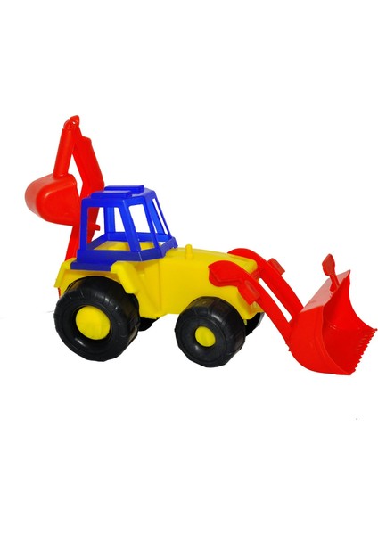 Kepçe Kazıcılı Plastik Traktör