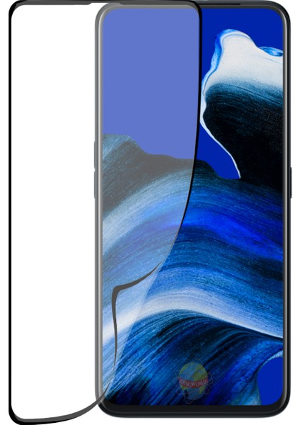 Caseworld Oppo Reno 2 Z Fiber Nano Tam Kaplayan Ekran Koruyucu Esnek Cam