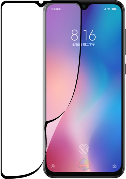 Caseworld Xiaomi Mi 9 Fiber Nano Tam Kaplayan Ekran Koruyucu Esnek Cam