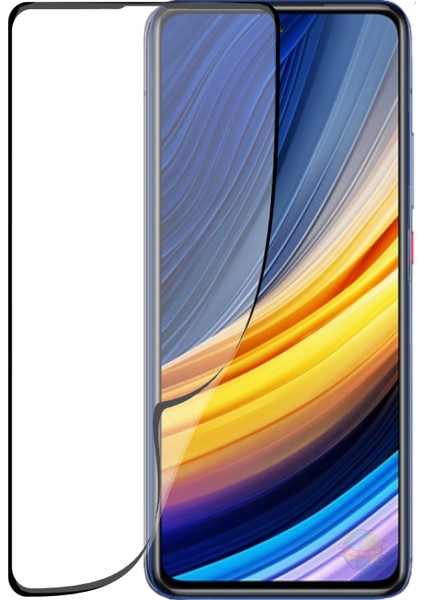 Caseworld Xiaomi Poco X3 Fiber Nano Tam Kaplayan Ekran Koruyucu Esnek Cam