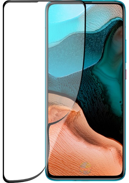 Caseworld Xiaomi Redmi K30 Pro Fiber Nano Tam Kaplayan Ekran Koruyucu Esnek Cam