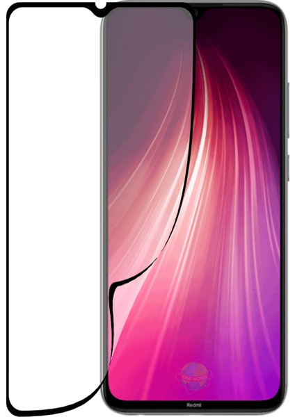 Caseworld Xiaomi Redmi Note 8 Fiber Nano Tam Kaplayan Ekran Koruyucu Esnek Cam